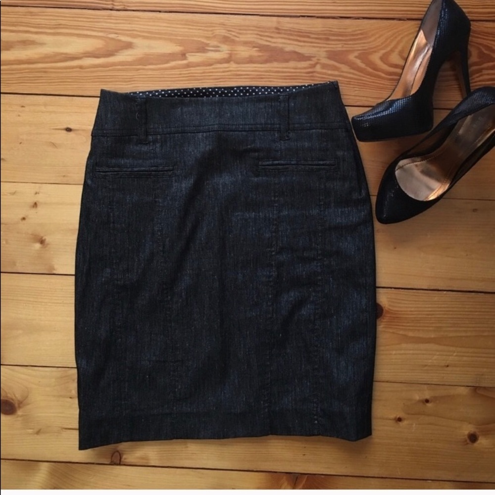 bebe Black Pencil Skirt